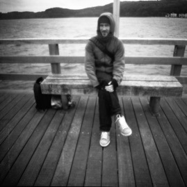 Torsten on a Pier