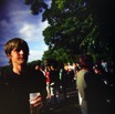 the boy with the beer glass