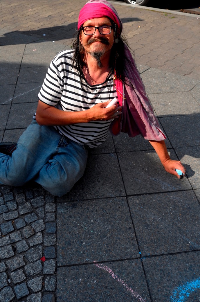 The Chalk Master. Berlin 2015