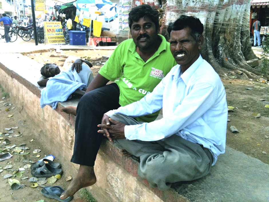 Walking in Whitefield. Bangalore 2010