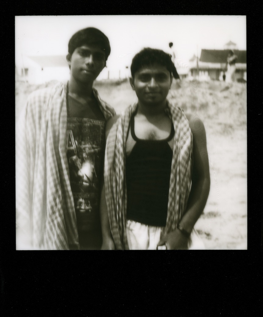 Posing for the Stranger (on the Beach in Puri)