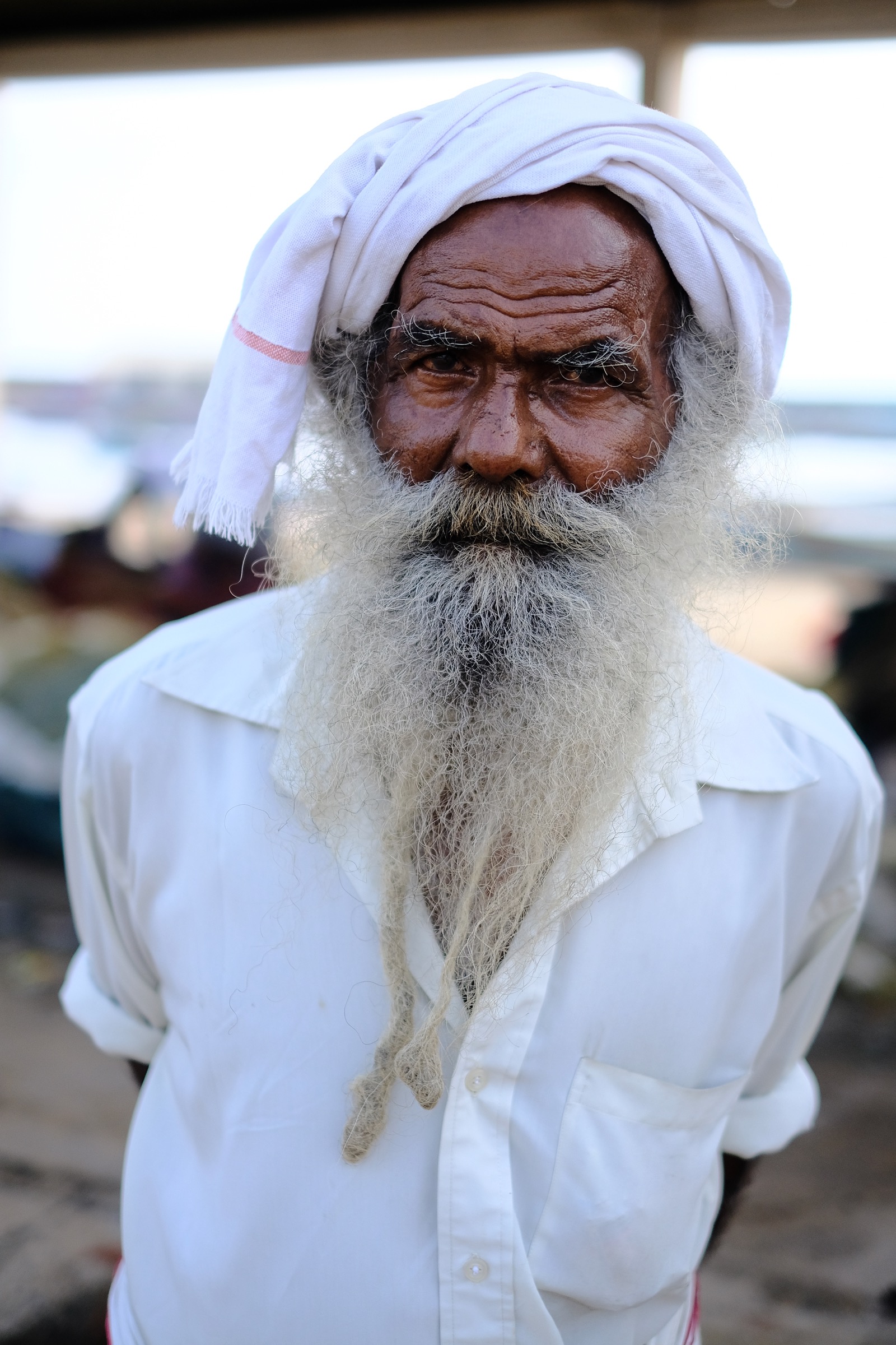 Man in Vizhinjam Fishing Port