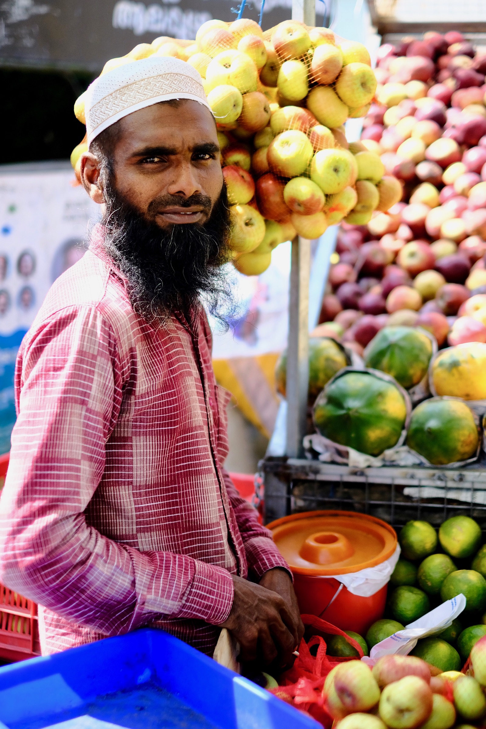 Fruit Seller in Alleppey