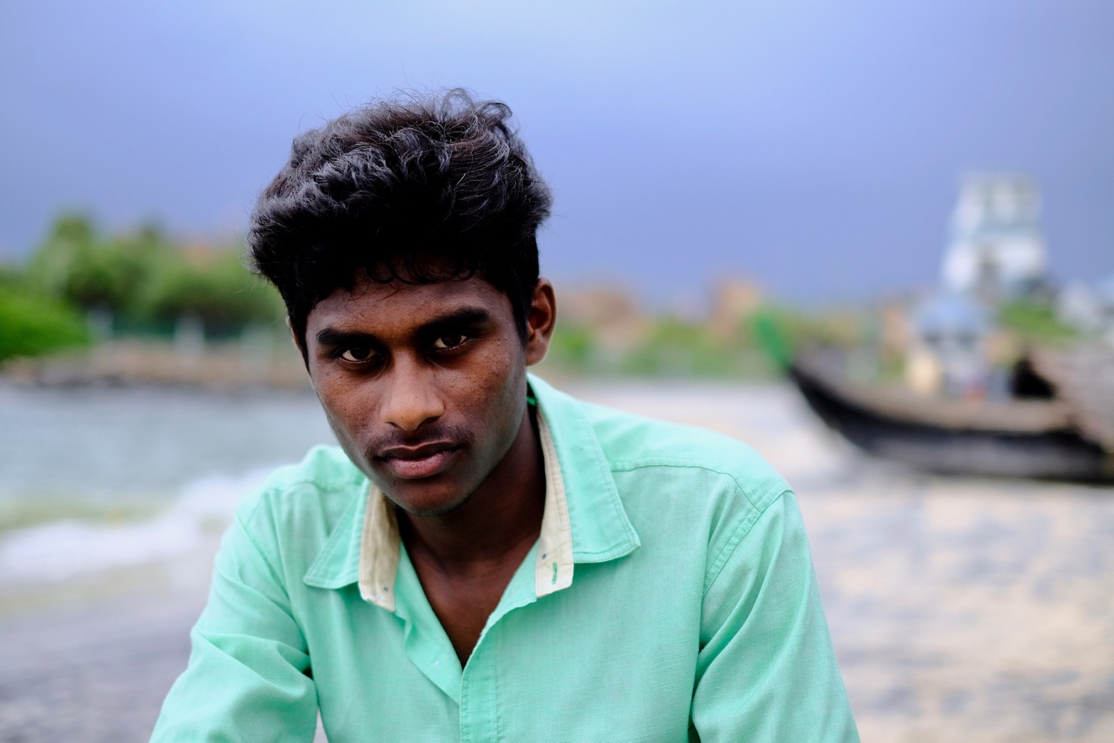 Youth On the Beach in Kovalam