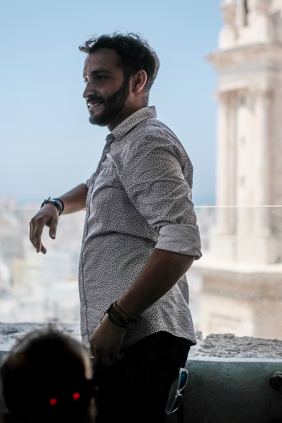 C3P0 is afraid of heights (Cadiz Cathedral)