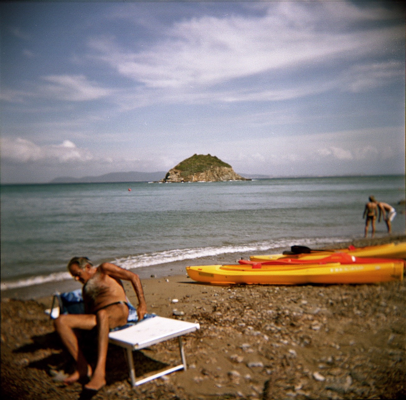 The Beach in Cavo. Elba 2006