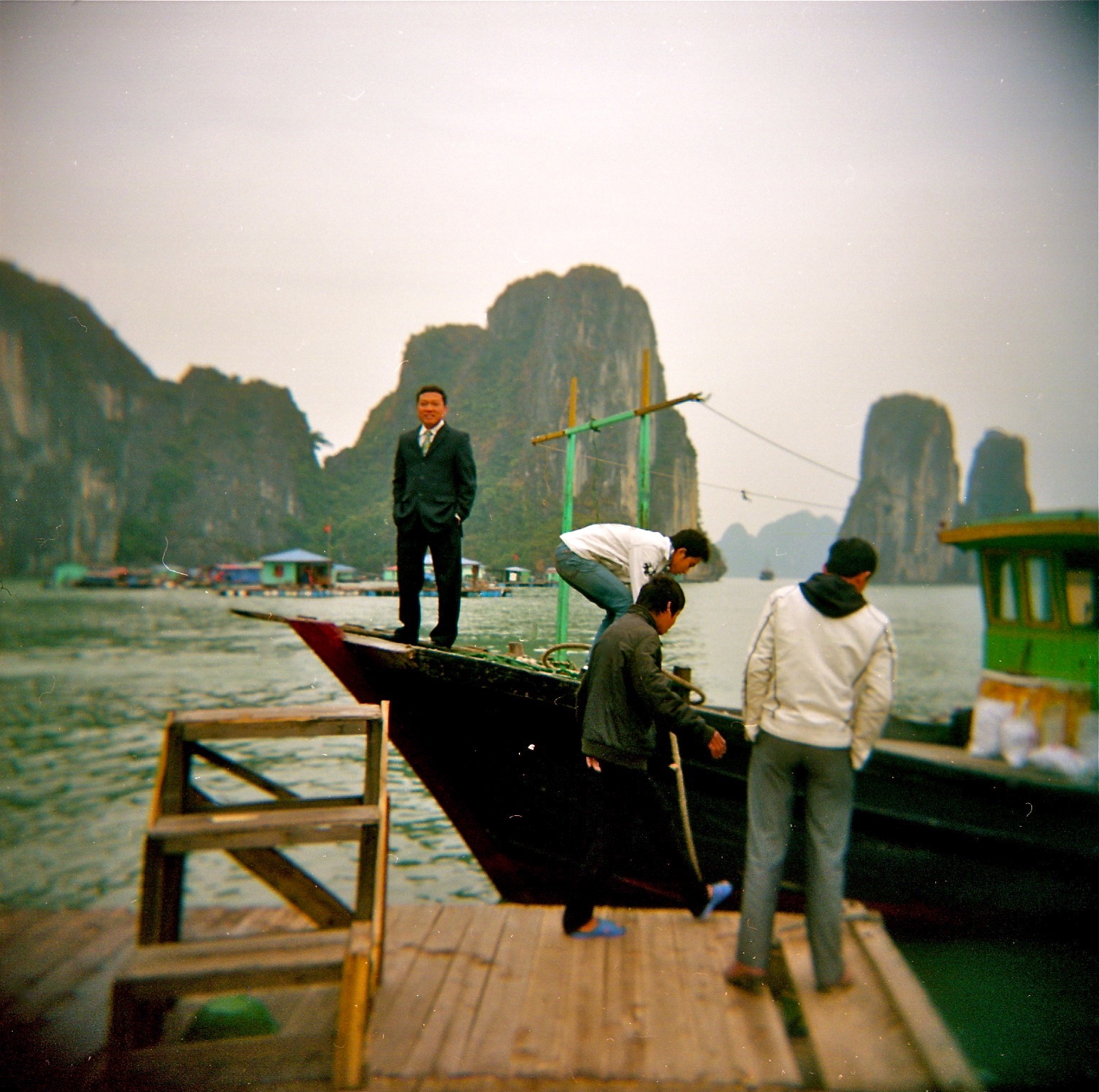 A Visitor of Some Importance. Halong Bay 2011