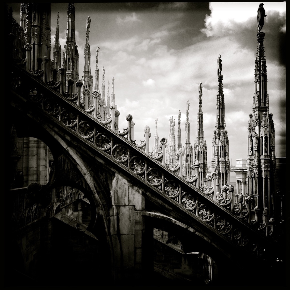 Gothic: On Top of the Duomo